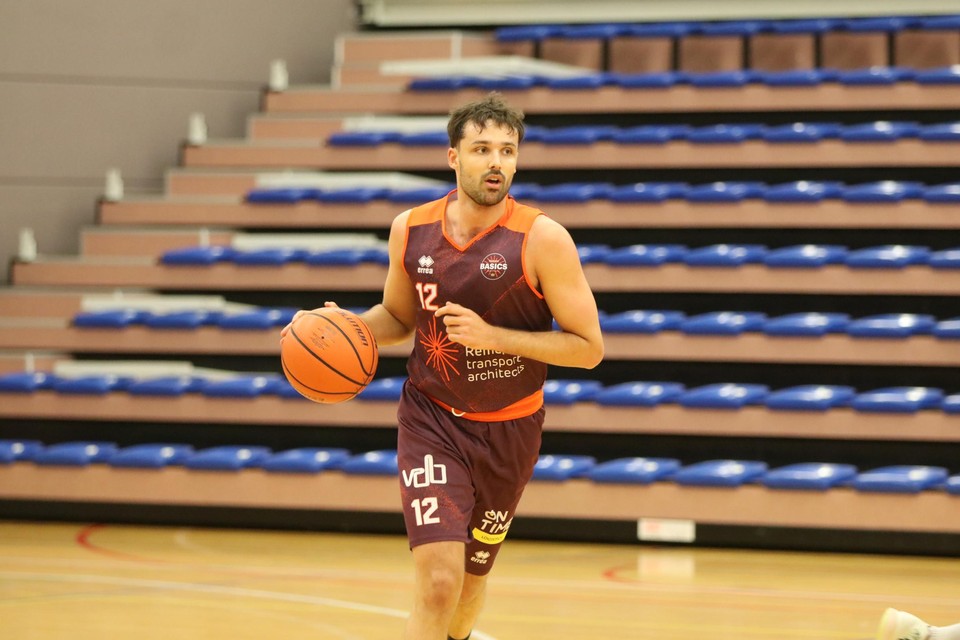 Mechelen's Bas Van Den Eynde pictured during the first training