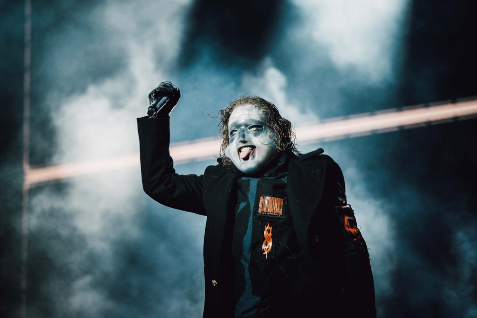 Slipknot in 2019, op Graspop. 