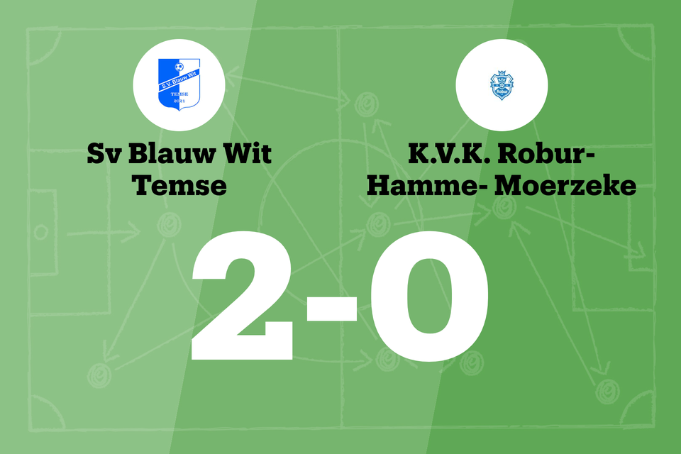 SV Blauw Wit Temse - KVK Robur Hamme-Moerzeke
