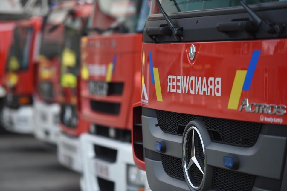 Mother and three -year -old child taken to hospital after a fire in Anderlecht (interior)