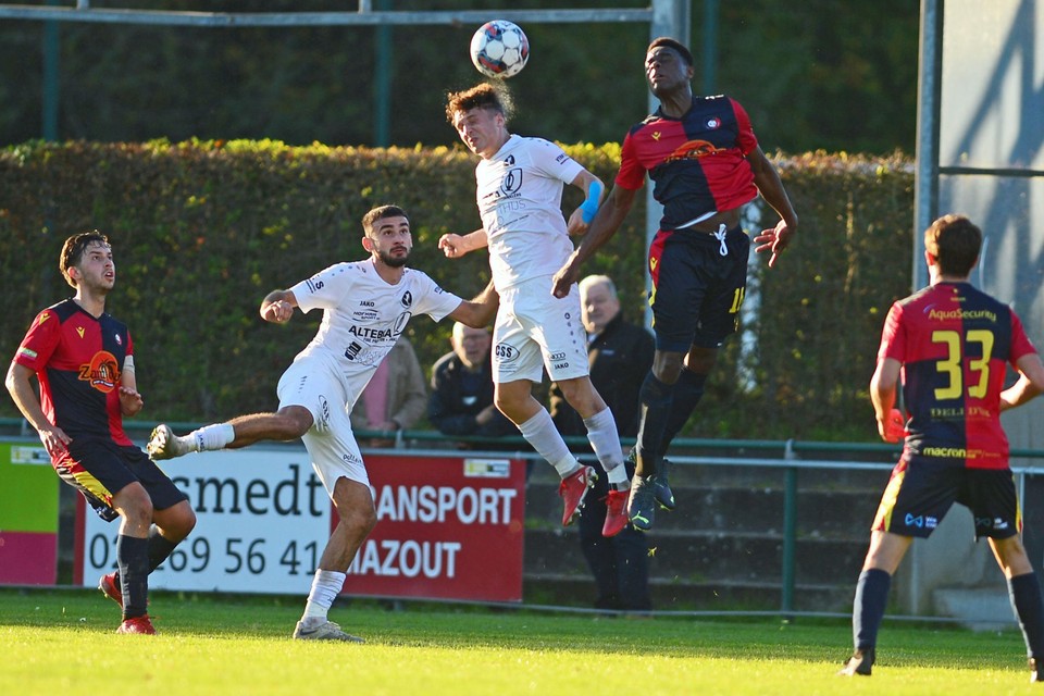 Voorde-Appelterre verloor met 1-0 van Wolvertem Merchtem. 