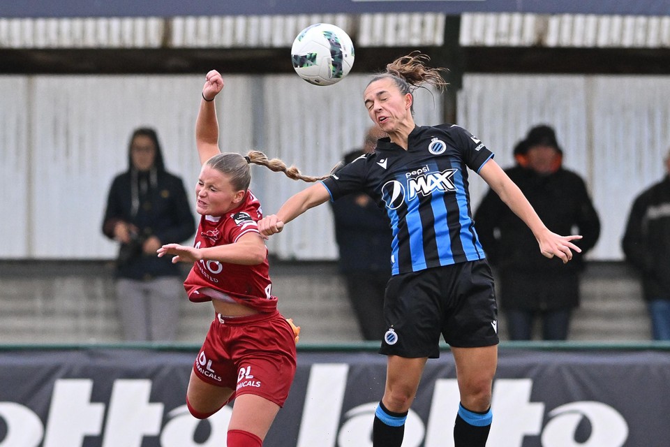 Jody Vangheluwe (right) wants to repeat the brilliant performance against leader OH Leuven, when Club YLA won 5-3.