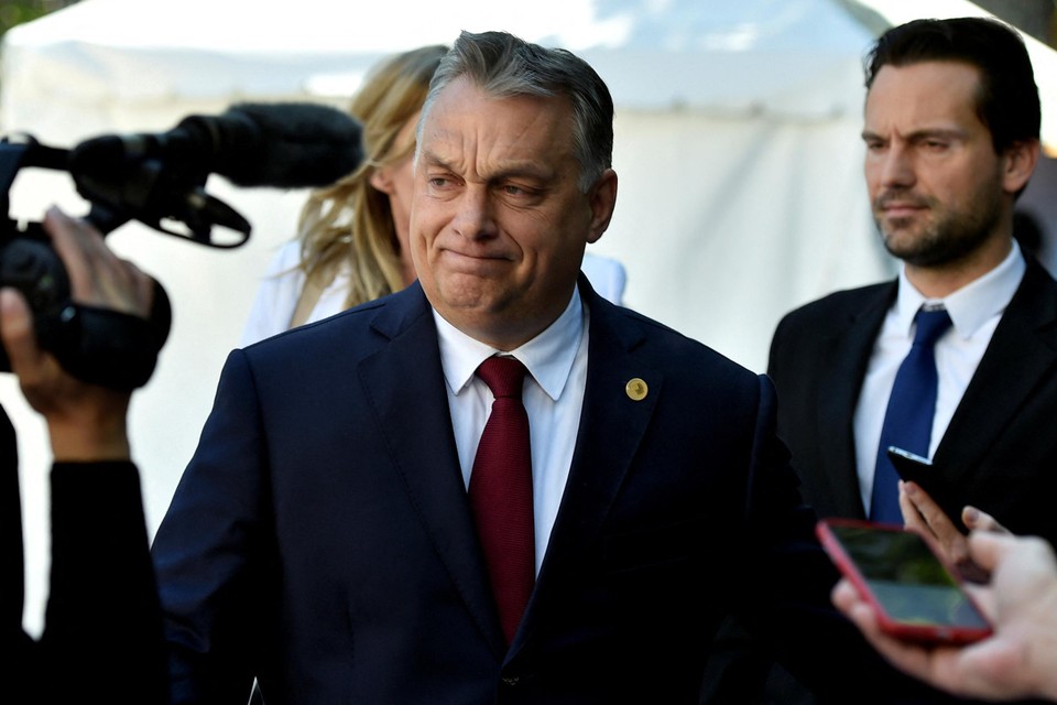 De Hongaarse premier Viktor Orban. 