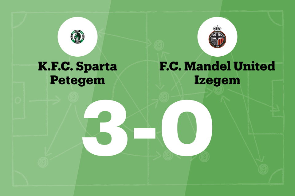Sparta Petegem - Mandel United