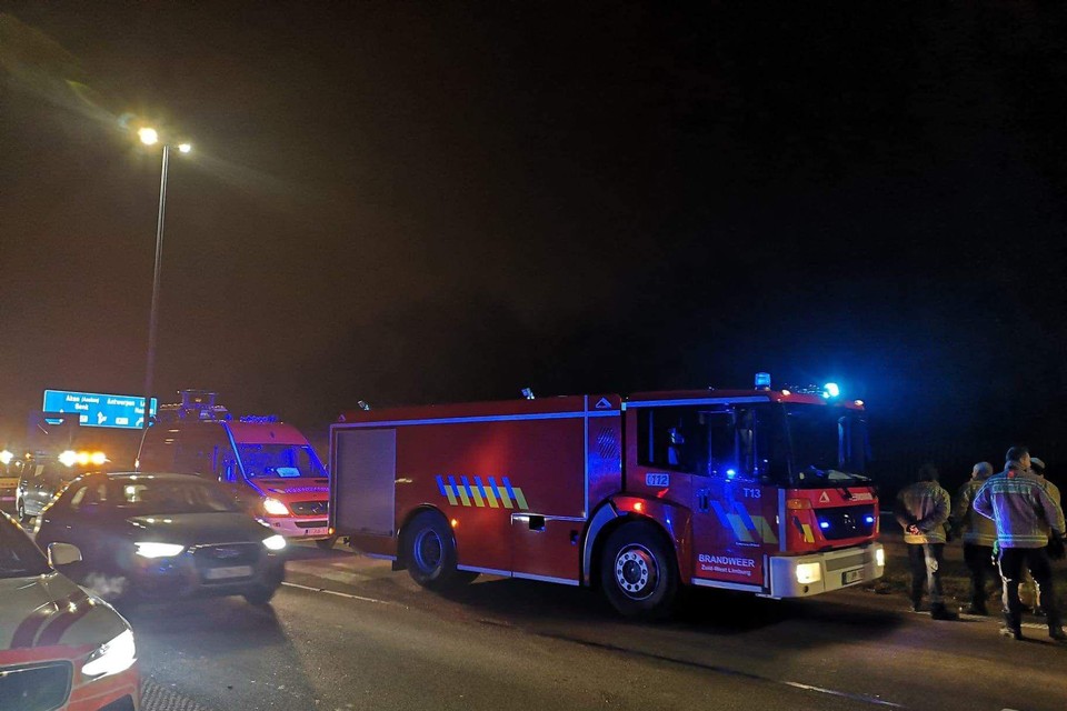Ook op de E314 ter hoogte van Lummen stond het verkeer stil na een ongeval.