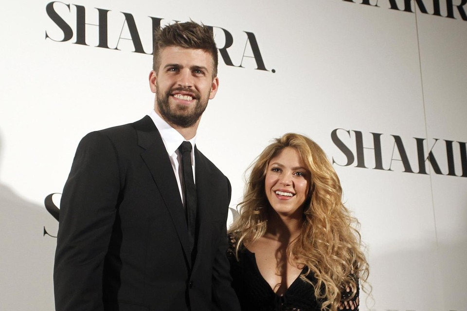 Gerard Piqué en Shakira in betere tijden 