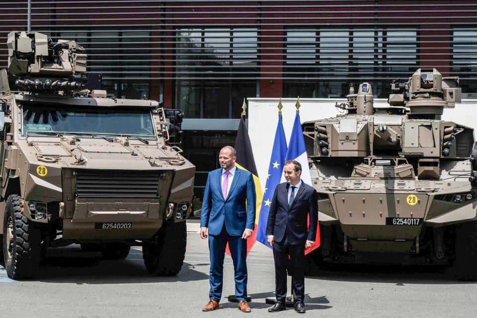 Belgium and France plan agreement between governments on purchase of armored vehicles