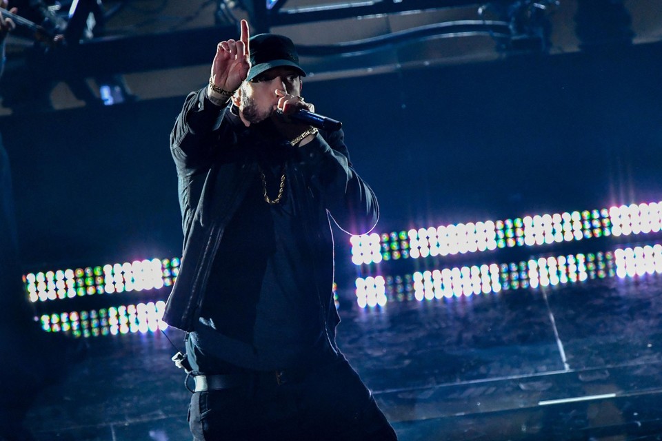 Eminem is één van vijf uitverkoren artiesten. 