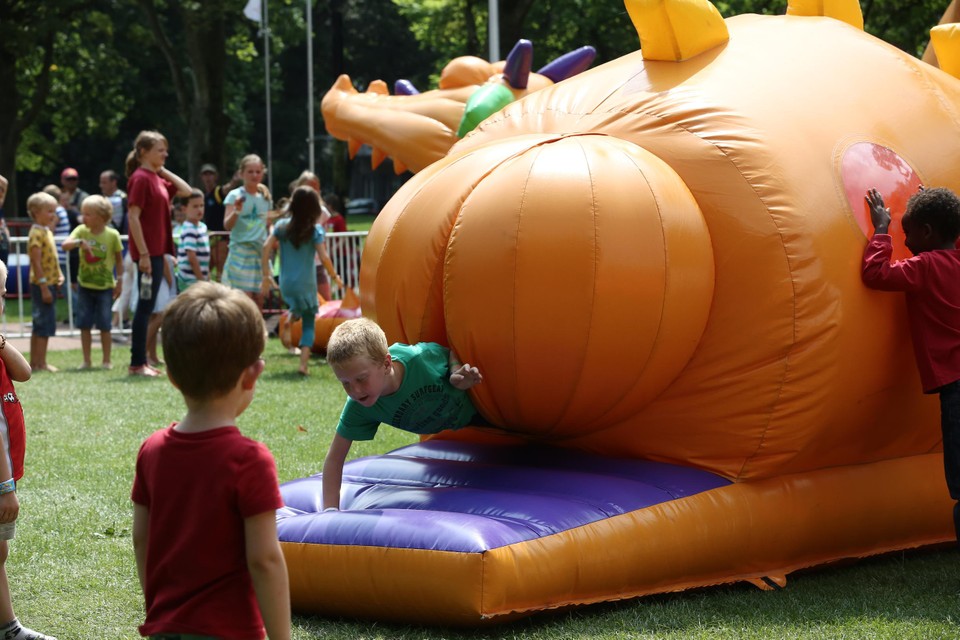 Gentopia tovert het Zuidpark om tot een kinderdorp.