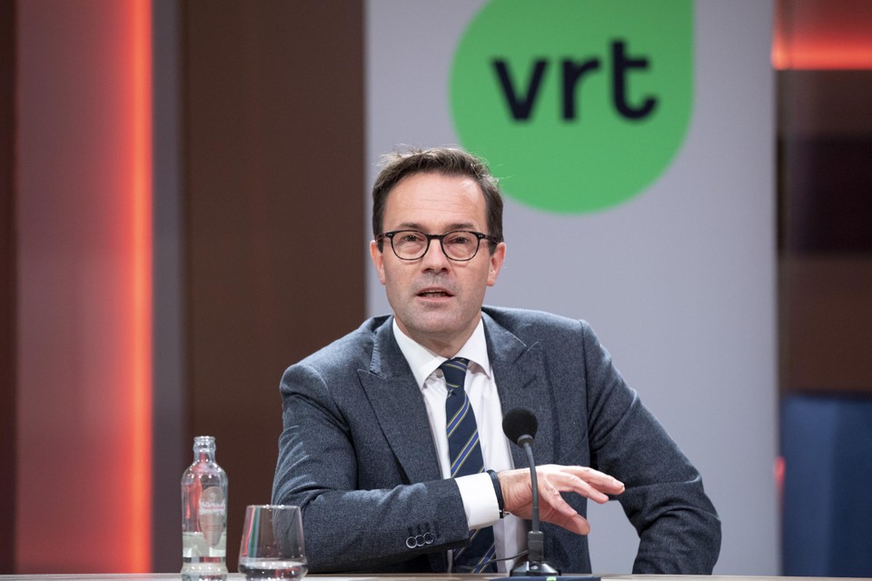 VRT-CEO Frederik Delaplace.