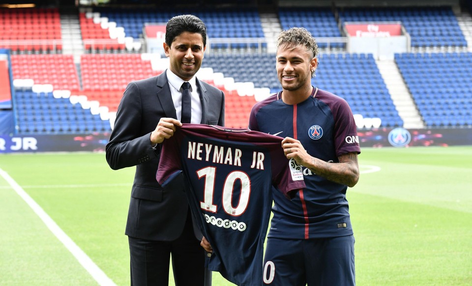 Neymar werd enkele jaren geleden nog voor meer dan 200 miljoen euro gekocht door PSG.  