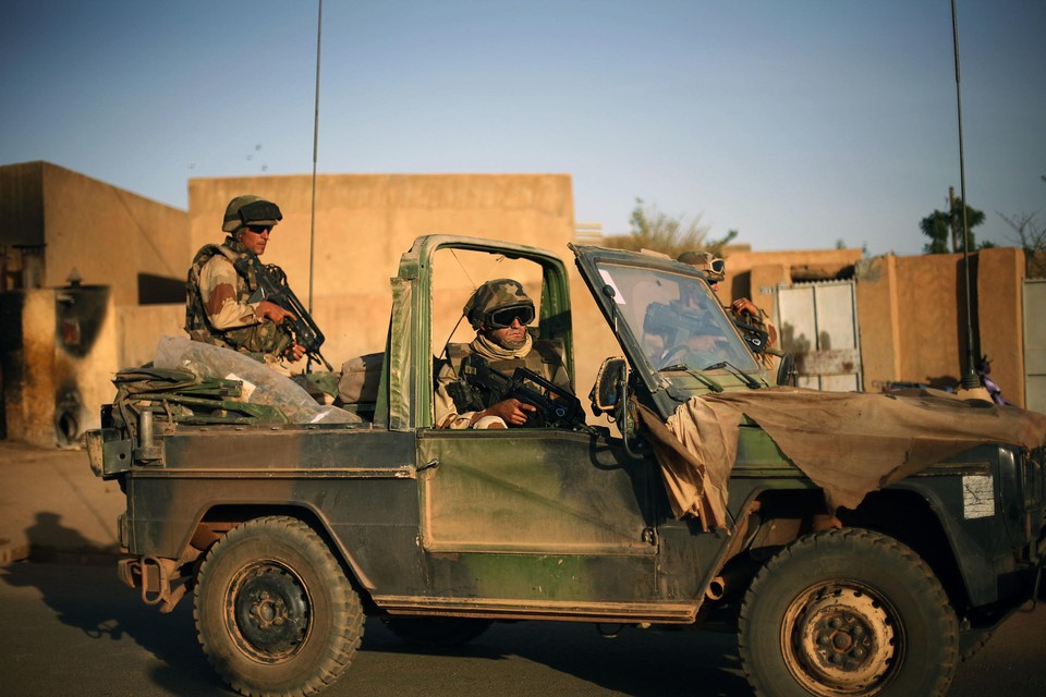Archiefbeeld van Franse soldaten in Mali.