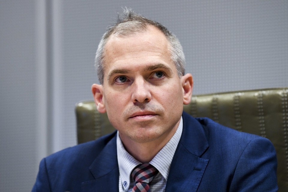 Minister van Financiën Matthias Diependaele. 