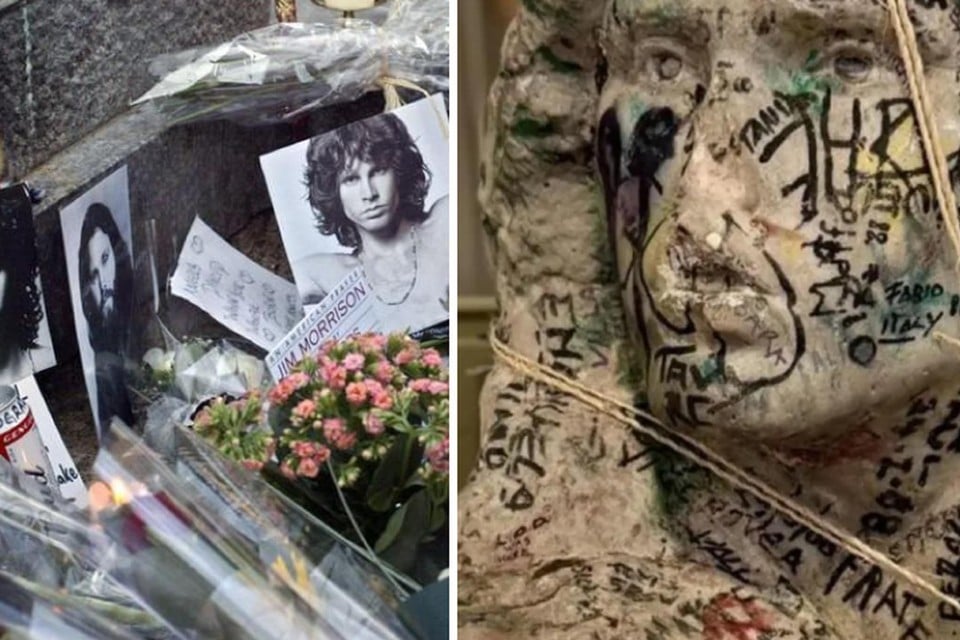 Stolen bust of Jim Morrison’s grave after more than 30 years by accident found in Paris