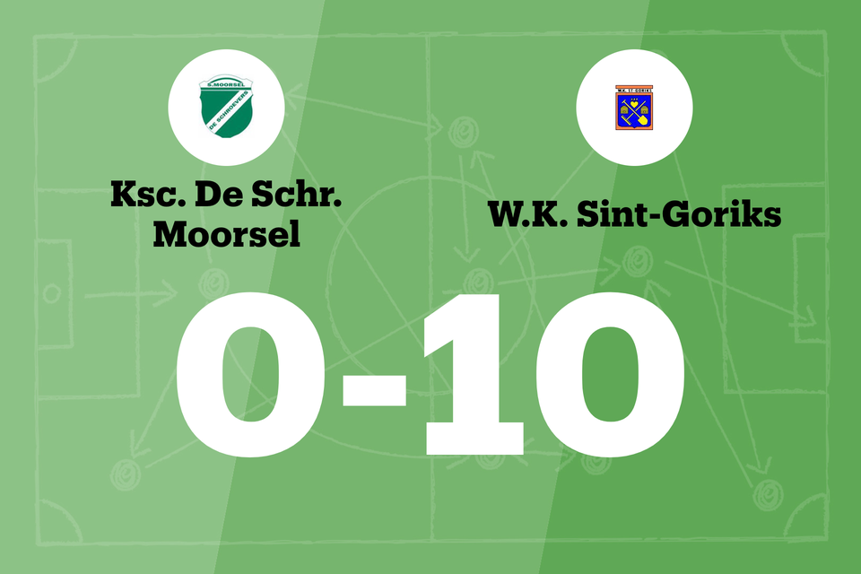 KSC Moorsel - WK Sint-Goriks