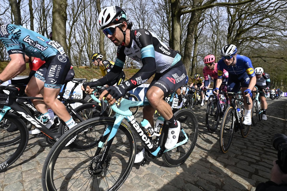 Michael Matthews eindigde in Gent-Wevelgem met de besten.