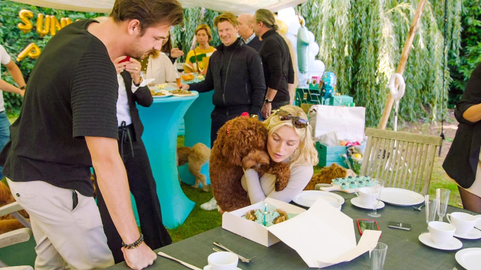 Het verjaardagsfeest voor hondje Sunny was een van de hoogtepunten in ‘De Vermeires’.