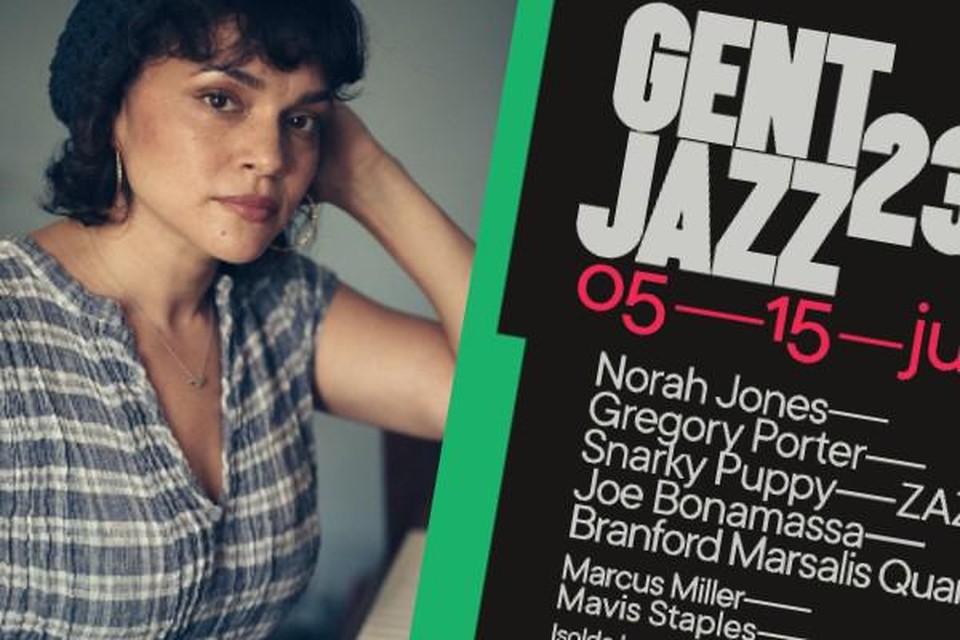 Norah Jones komt naar Gent Jazz