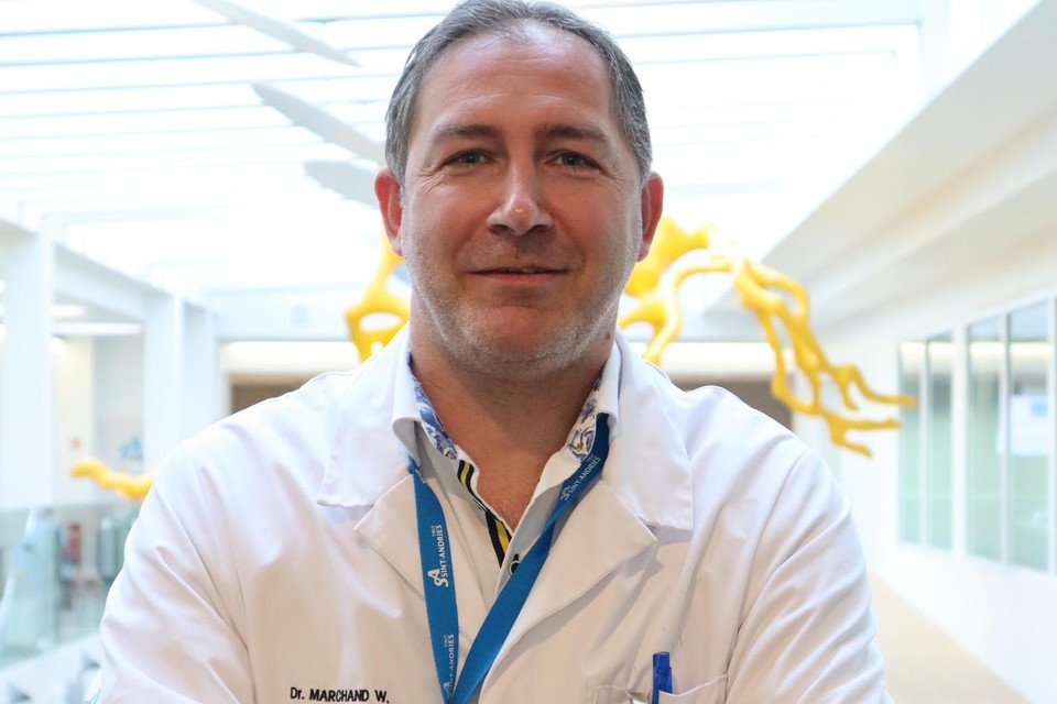 Wouter Marchand is sinds kort de nieuwe medisch directeur van het Sint-Andriesziekenhuis. Hij blijft wel aan de slag als uroloog. 
