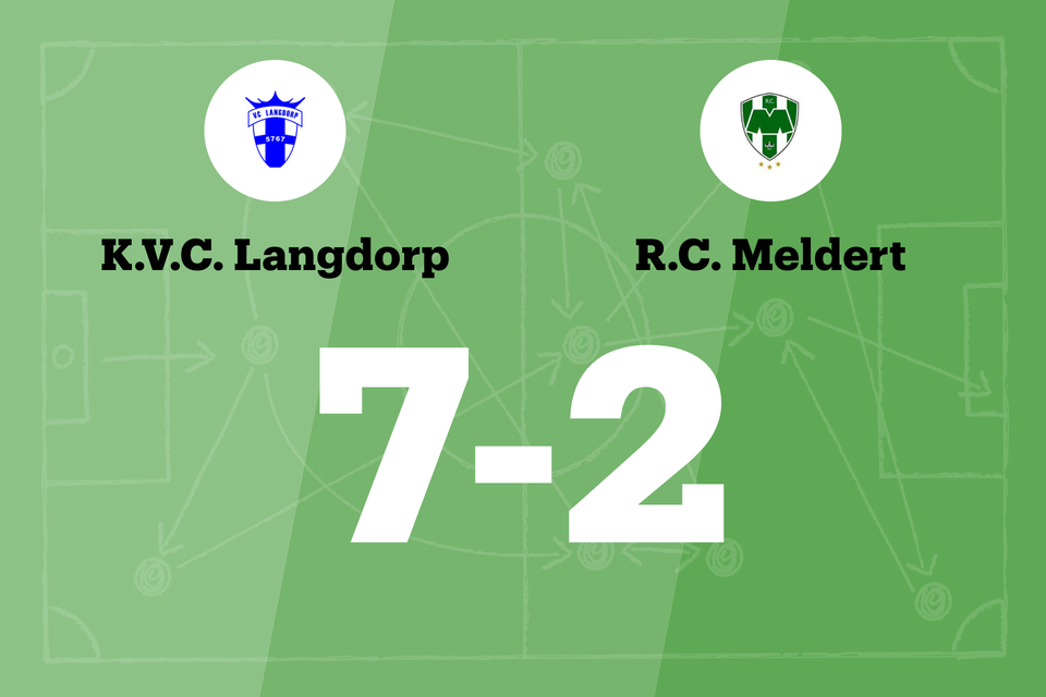 KVC Langdorp - RC Meldert