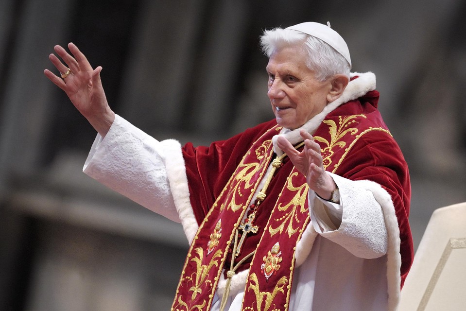 Voormalig paus Benedictus XVI 