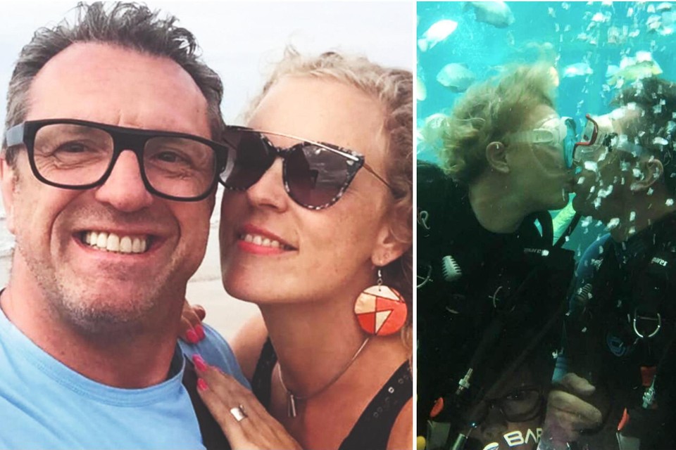 Het Torhoutse koppel Kurt Huberecht (53) en Nathalie Fiers (36) kwam op 15 september om het leven in een duikongeval.
