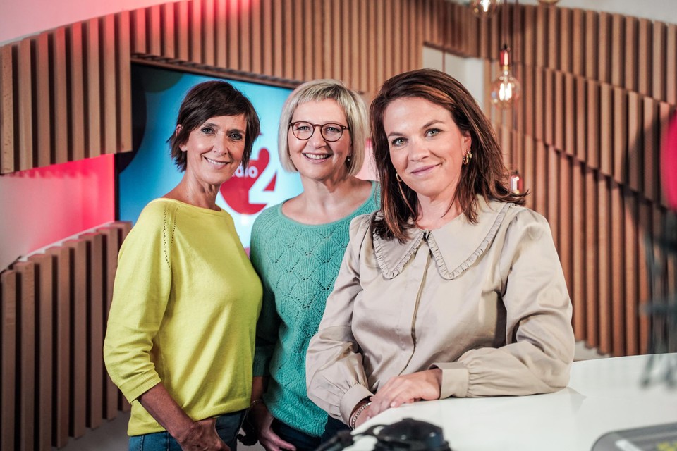 Anja Daems en Cathérine Vandoorne presenteerden ‘De madammen’ vijftien jaar. De laatste jaren kregen ze versterking van Siska Schoeters. 