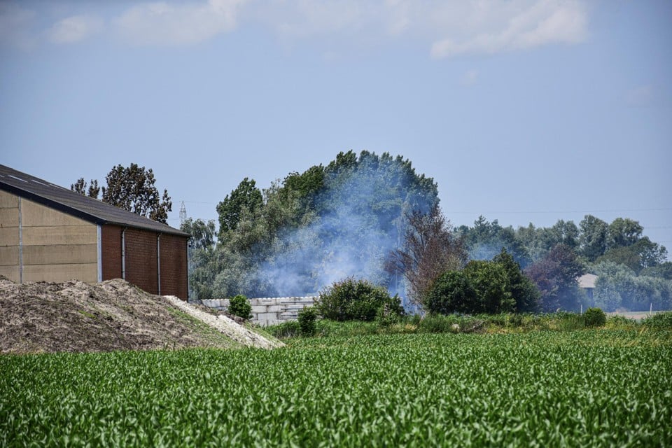 Fire at Waste Processing Company in Oostnieuwkerke under control