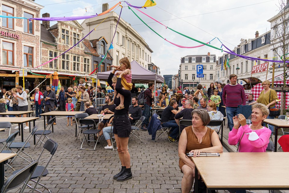 Het was gezellig druk op de Dekenijfeesten dit weekend.
