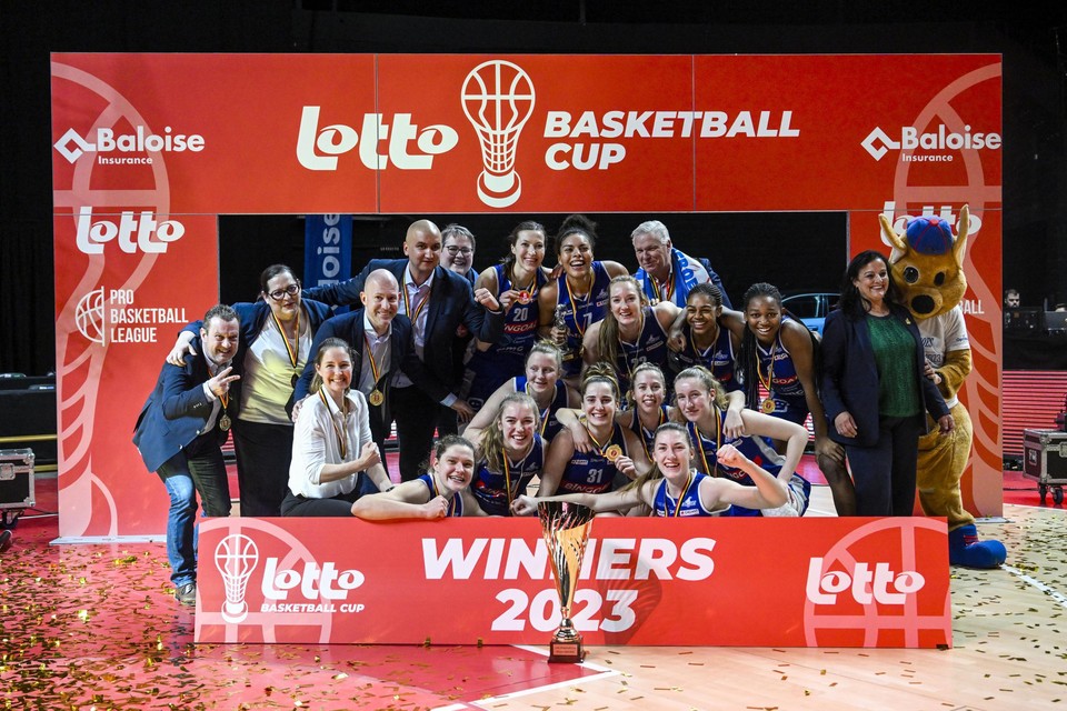 Kangoeroes Mechelen won voor de tweede keer op een rij de Beker van België.