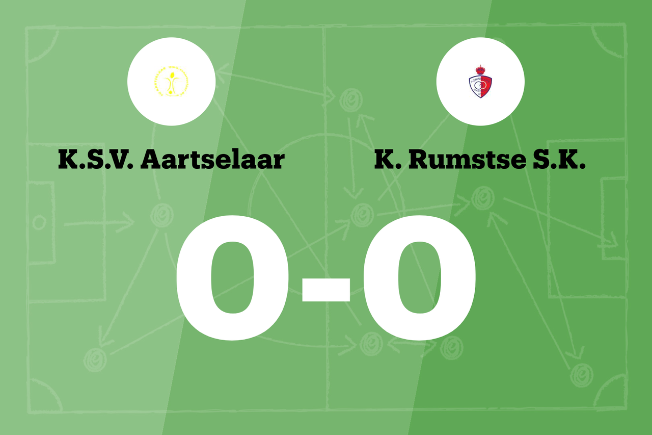 Duel tussen Aartselaar B en Rumst blijft doelpuntloos (Aartselaar ...