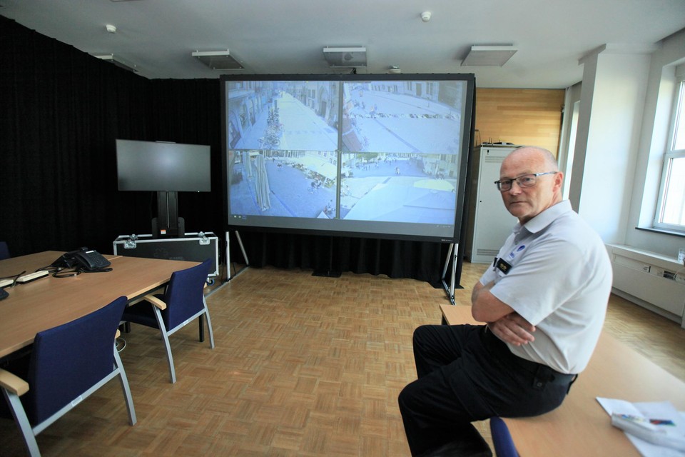 Marc Vranckx in het multidisciplinair centrum.
