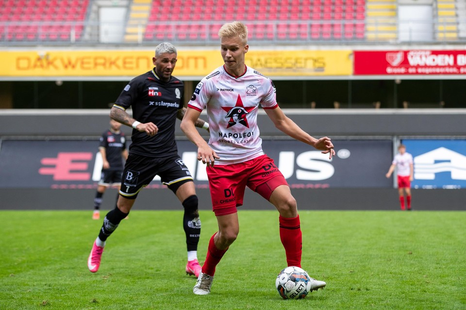 Kevor Palumets scoorde een kleine twee weken geleden voor Jong Essevee tegen Lokeren-Temse. 