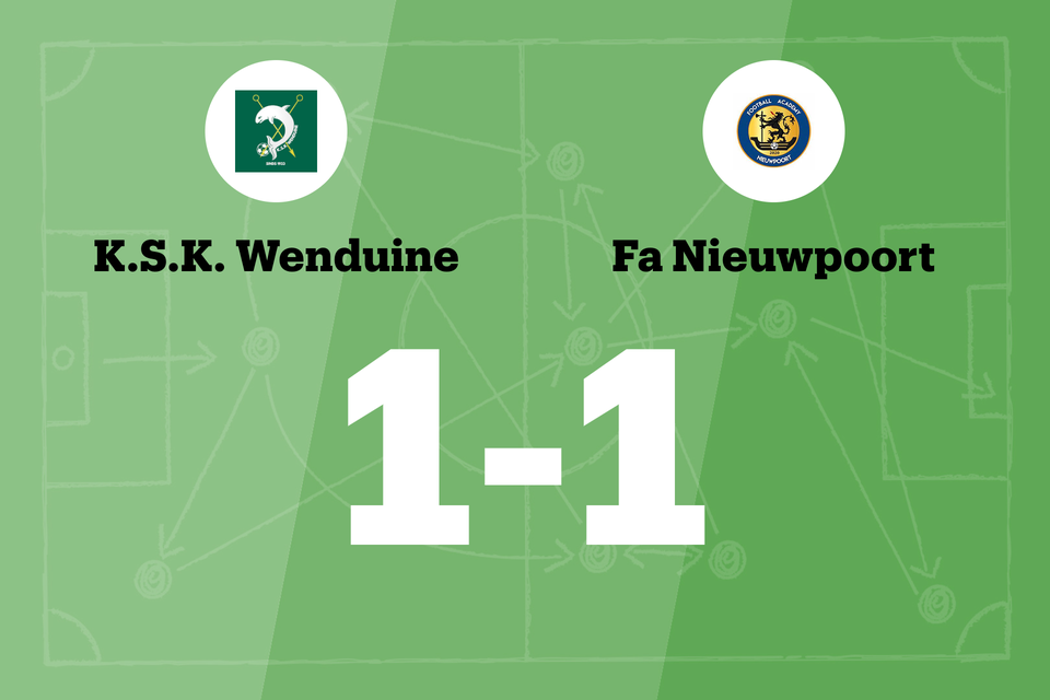 SK Wenduine - FA Nieuwpoort