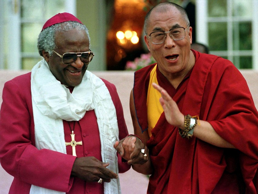 Met de dalai lama 