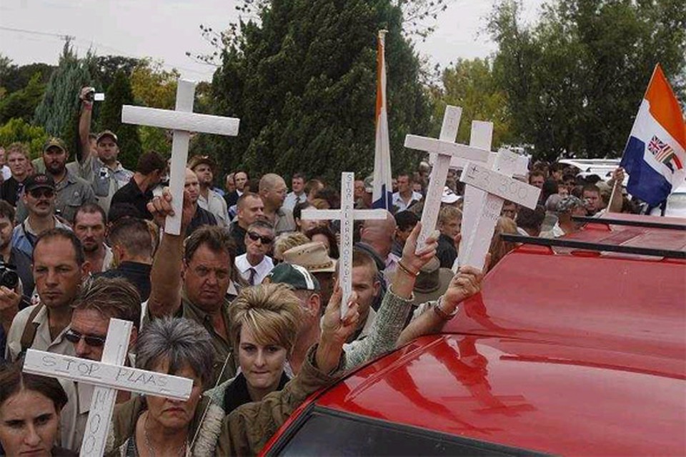 Zwarte landarbeider schuldig aan moord op Terreblanche, Buitenland