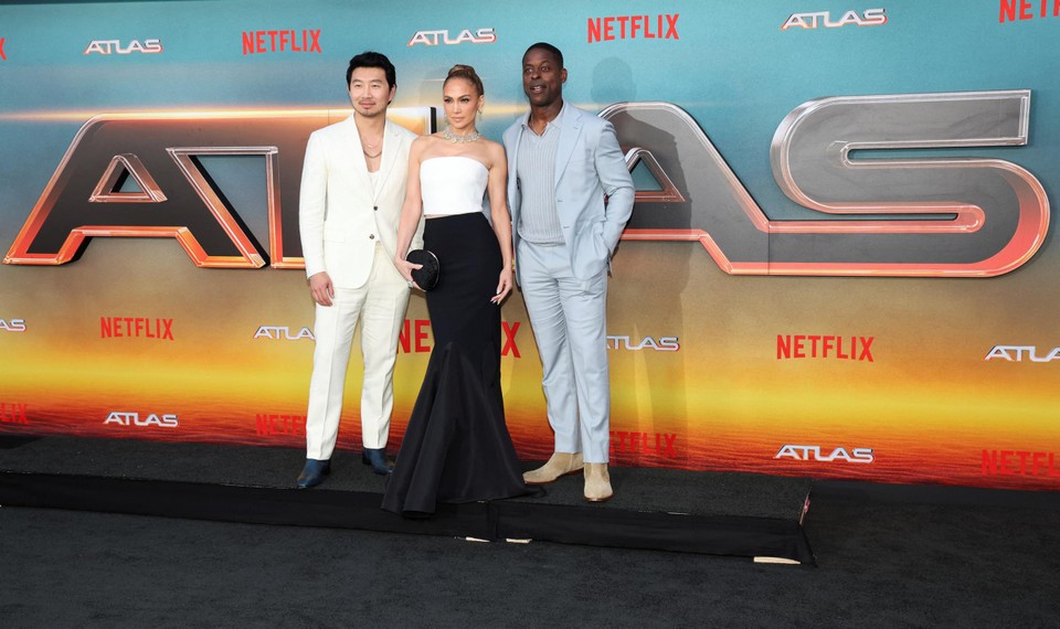 Simu Liu, Jennifer Lopez and Sterling K. Brown.