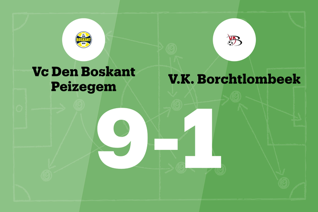 Den Boskant Peizegem Heeft Geen Medelijden Met Borchtlombeek B ...