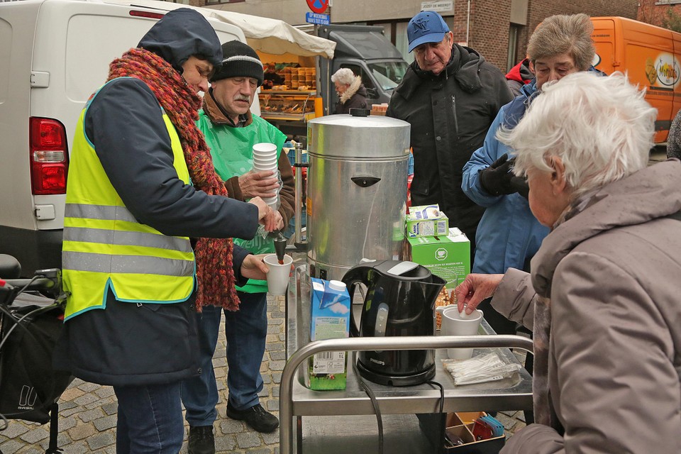 De actie Koffiestop kan ieder jaar weer rekenen op vrijwilligers.