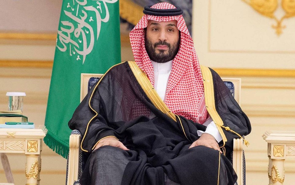 Kroonprins Mohammed Bin Salman.