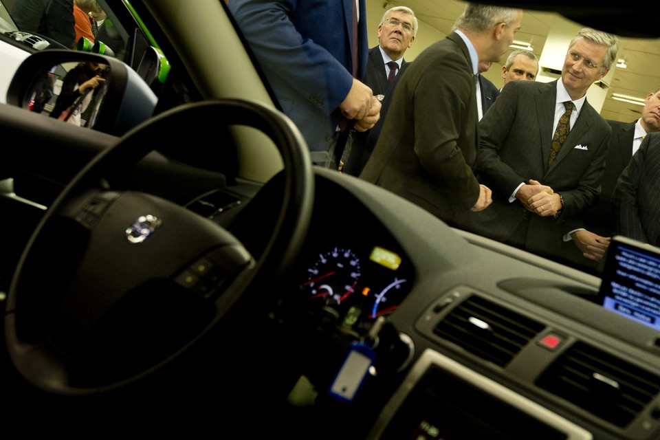 De koning die bij de Volvo-stand op bezoek komt: dat zien we vanaf 2022 niet meer. 