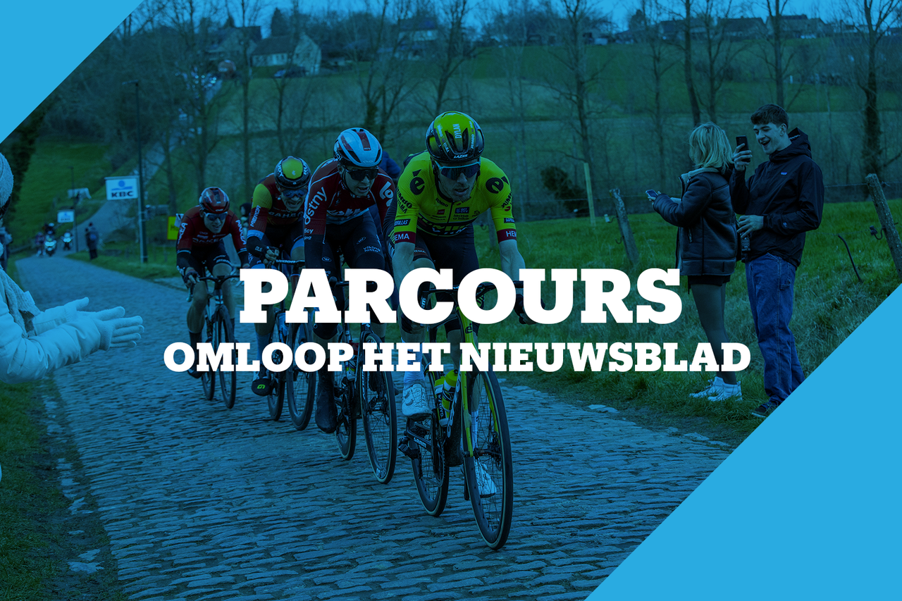 Parcours Omloop het Nieuwsblad 2024 Het Nieuwsblad