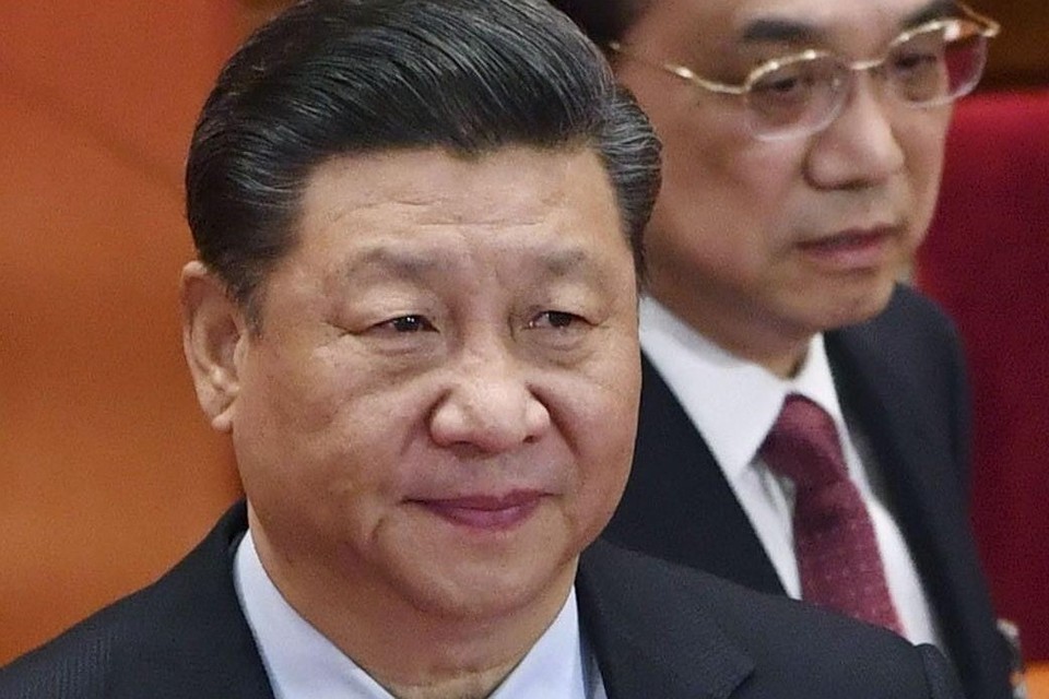 De Chinese president Xi Jinping 