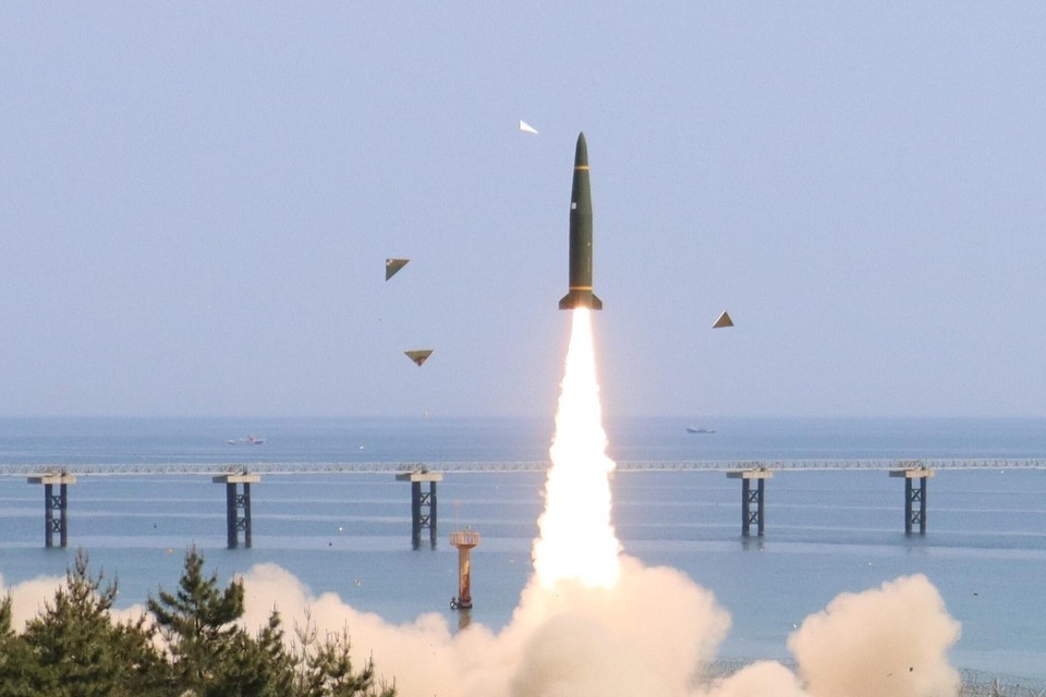 De VS en Zuid-Korea voerden woensdag gezamenlijke rakettesten uit in Zuid-Korea. 