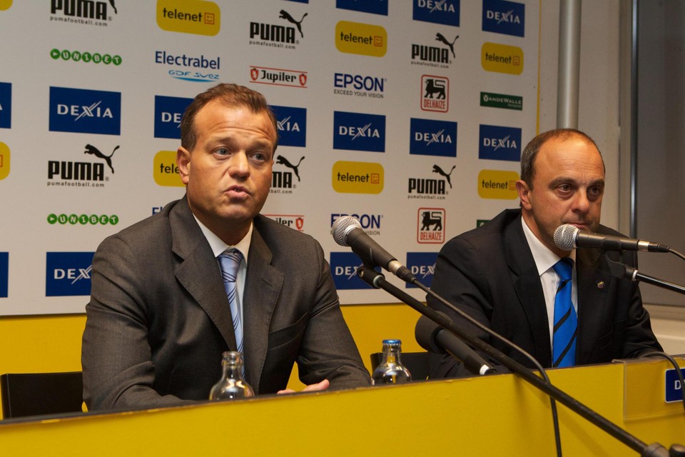 2011: Club Brugges nieuwe CEO Bart Verhaeghe en toenmalig voorzitter Pol Jonckheere 