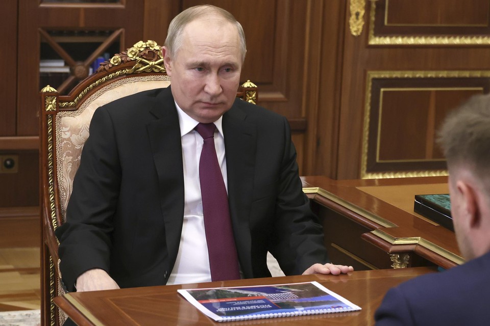 Poetin is er nog altijd van overtuigd dat Rusland de oorlog kan winnen.