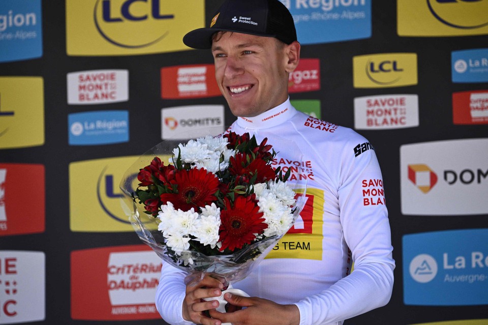 Tobias Johannessen etaleerde zijn talent in de Dauphiné. 