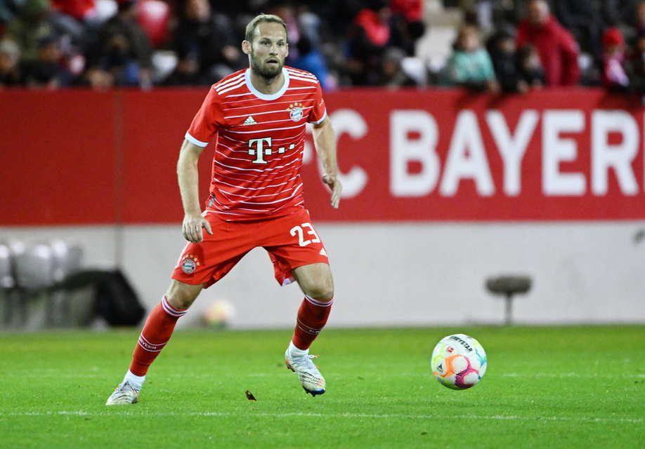 Daley Blind maakte zijn eerste minuten voor Bayern vorige week al in een oefenmatch tegen RB Salzburg.