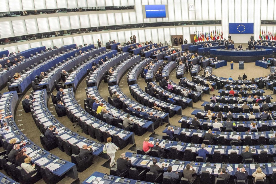Het Europees Parlement. 