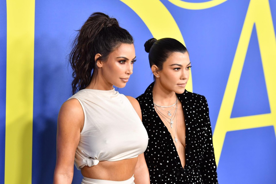 Kim and Kourtney Kardashian are feuding over Kim's collaboration with Dolce & amp.  Gabbana.